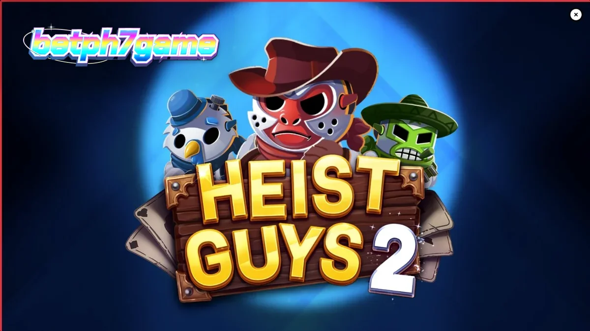 Tampilan visual slot Heist Guys 2 dengan tema Wild West